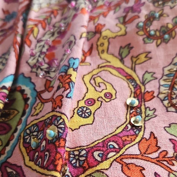 Pink Pleated A-line Mini Skirt for Casual Wear - Picture 5 of 6